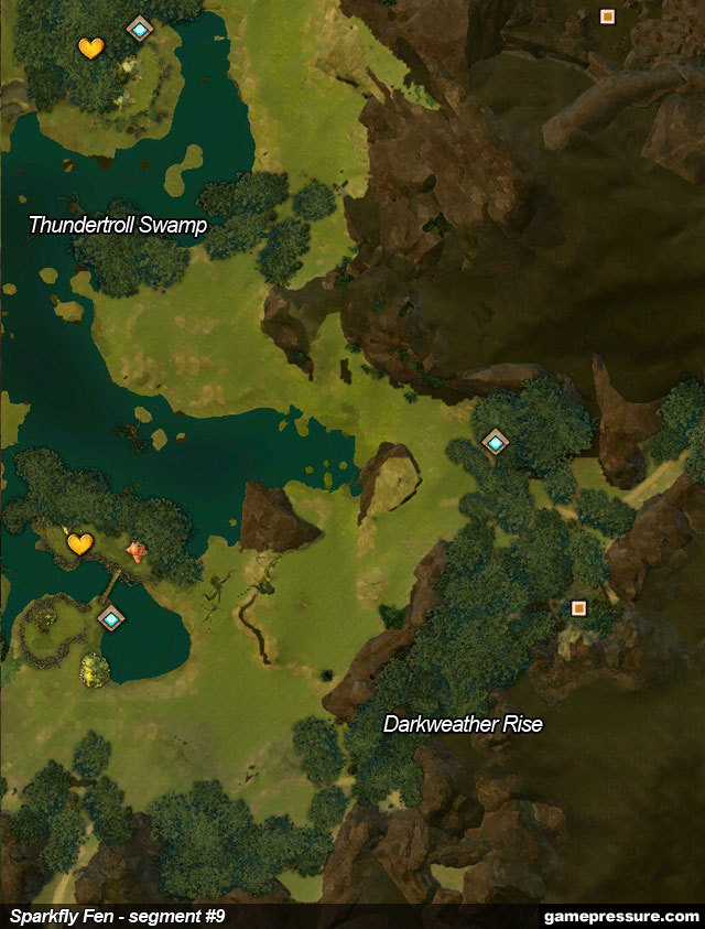 10 - Sparkfly Fen - Maps - Guild Wars 2 - Game Guide and Walkthrough
