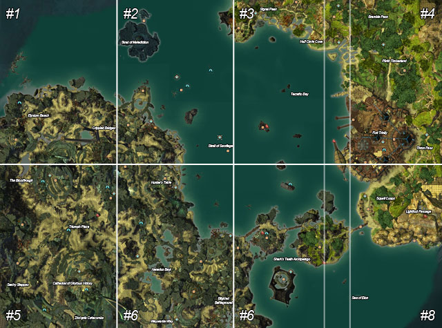 1 - Straits of Devastation - Maps - Guild Wars 2 - Game Guide and Walkthrough