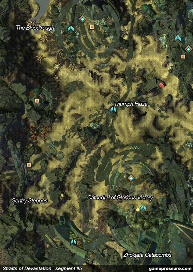6 - Straits of Devastation - Maps - Guild Wars 2 - Game Guide and Walkthrough