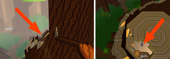 After collecting Baubles and chest head towards next checkpoint - Checkpoint 1-2 - World 1 - Zone 2 (Dark Woods) - Guild Wars 2: Super Adventure Box - Game Guide and Walkthrough