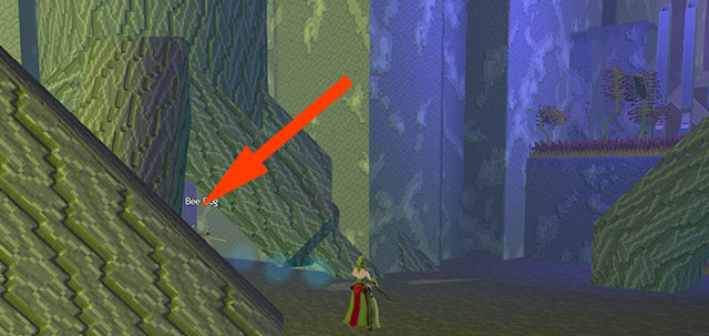 Entrance to the labyrinth leading to mini-boss - Checkpoint 1-2 - World 1 - Zone 3 (Kingdom of Fungus) - Guild Wars 2: Super Adventure Box - Game Guide and Walkthrough