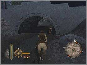 Leave the building by taking the south passage and quietly move in easts direction - Escape the Jail - Main Missions - GUN - Game Guide and Walkthrough