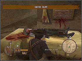 Take care of enemies running in the surrounding corridors and turn left on the intersection (on the right, you can enter the room with a few opponents and useful ammunition) - Take Down Hoodoo - Main Missions - GUN - Game Guide and Walkthrough