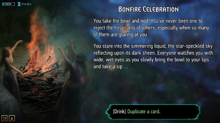 The events are special places on the map, which are marked with the distinctive icon of a wooden wall with a question mark on a blue background - Gwen Rogue Mage: Deck - how to strengthen it? - FAQ - Gwent Rogue Mage Guide