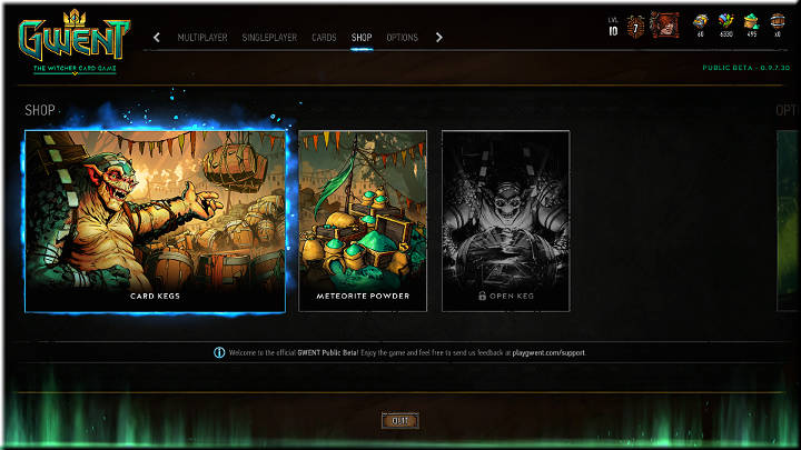 The game guarantees that at least one of these cards will be Rare or better - Gwent The Witcher Card Game: Store - Gwent The Witcher Card Game: Card Collection and Creating Decks - Gwent: The Witcher Card Game Guide