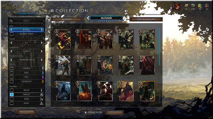 Ranged units have a crossbow icon - Gwent The Witcher Card Game: Positions of Cards - Gwent The Witcher Card Game: Card Types - Gwent: The Witcher Card Game Guide