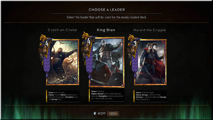 1 - Gwent The Witcher Card Game: Skellige Factions - Gwent The Witcher Card Game: Factions - Gwent: The Witcher Card Game Guide