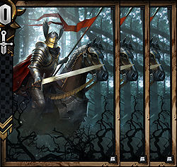 Nilfgaardian Knight x3 - Gwent The Witcher Card Game: Nilfgaard Premade decks - Gwent The Witcher Card Game: Premade decks - Gwent: The Witcher Card Game Guide