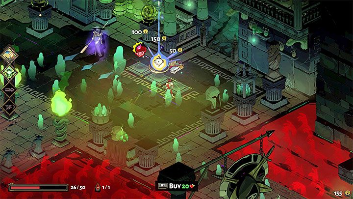 One of the easiest ways to regenerate vital forces is visiting shops in the game world - Hades: Wounds - how to heal them? - FAQ - Hades Guide