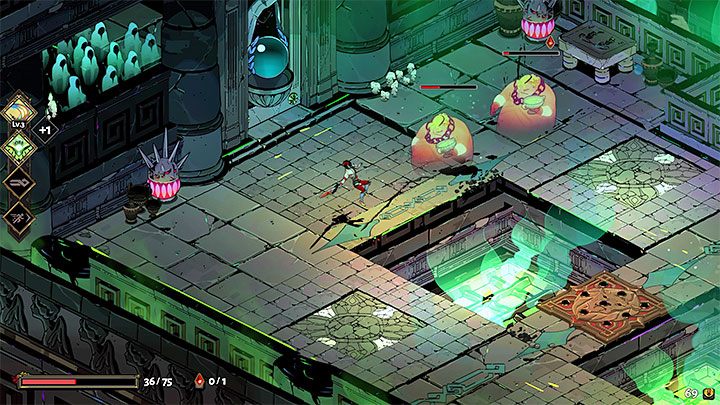 Now you can perform normal attacks which you can connect into combos, as well as a Nova Smash(special attack button), which is a stronger area attack in which you will hit the sword hard against the ground - Hades: Stygian Blade - In-game weapons - Hades Guide