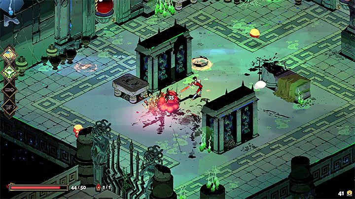 The Stygian Blade is easy to master, but it doesn't allow for any unique attacks in its base form - Hades: Stygian Blade - In-game weapons - Hades Guide