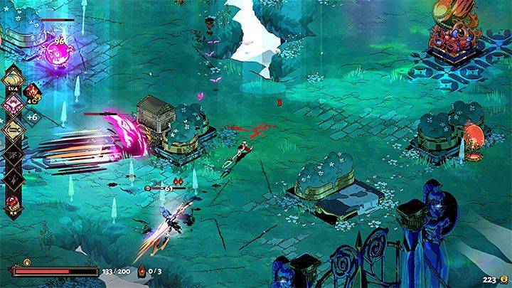 The Eternal Spear is a long melee weapon which can be successfully used for attacking opponents from greater distances - Hades: Eternal Spear - In-game weapons - Hades Guide