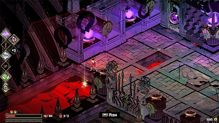 From the moment of getting the rod you can come across random fishing locations- example shown in the picture - Hades: Fishing - how to unlock? - FAQ - Hades Guide