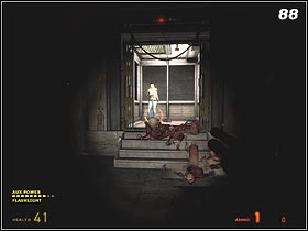 Open the door with your Gravity Gun and go inside - Lowlife | Walkthrough - Walkthrough - Half-Life 2: Episode One Game Guide & Walkthrough