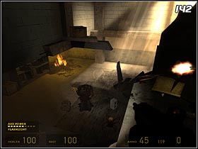 Go further, using the only available way - Urban Flight | Walkthrough - Walkthrough - Half-Life 2: Episode One Game Guide & Walkthrough