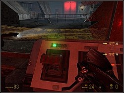 The entrance on the other side will open and Alyx with rebels will show up - Our mutual friend p. II - Walkthrough - Half-Life 2: Episode Two Game Guide & Walkthrough