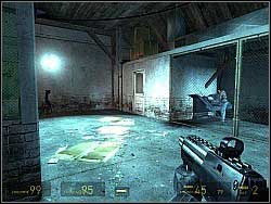 Get to the ride side of the room - Under the radar p. III - Walkthrough - Half-Life 2: Episode Two Game Guide & Walkthrough