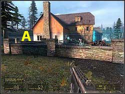 You will get to some rocks - Under the radar p. II - Walkthrough - Half-Life 2: Episode Two Game Guide & Walkthrough