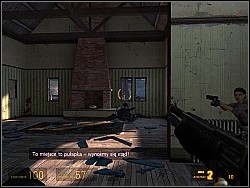 Wait for Alyx to join you and then get to the place marked on the screenshot as A - Under the radar p. II - Walkthrough - Half-Life 2: Episode Two Game Guide & Walkthrough