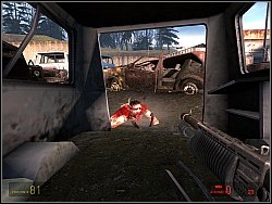 Get to a rusted car - Under the radar p. I - Walkthrough - Half-Life 2: Episode Two Game Guide & Walkthrough