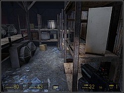 Theres a red lever on the forklift - Freeman Pontifex p. III - Walkthrough - Half-Life 2: Episode Two Game Guide & Walkthrough