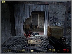 When you kill the zombie, walk through the smashed door - Freeman Pontifex p. II - Walkthrough - Half-Life 2: Episode Two Game Guide & Walkthrough