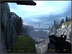 Following it, you will have to remove some rocks - Freeman Pontifex p. I - Walkthrough - Half-Life 2: Episode Two Game Guide & Walkthrough