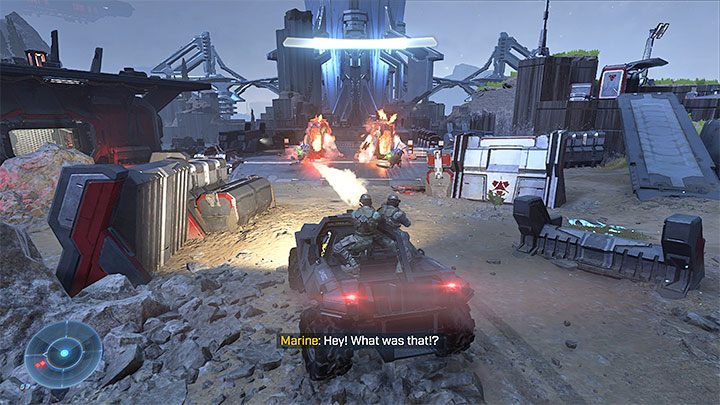 You must return to the vicinity of the Command Spire, the infiltration of which was unsuccessful at the beginning of this mission - Halo Infinite: The Sequence - walkthrough - Main missions - Halo Infinite Guide