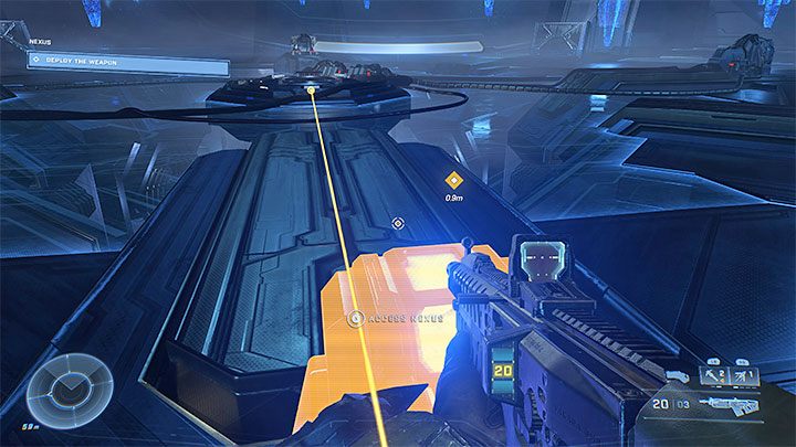 After the ride, go to the new marked door - Halo Infinite: Nexus - walkthrough - Main missions - Halo Infinite Guide
