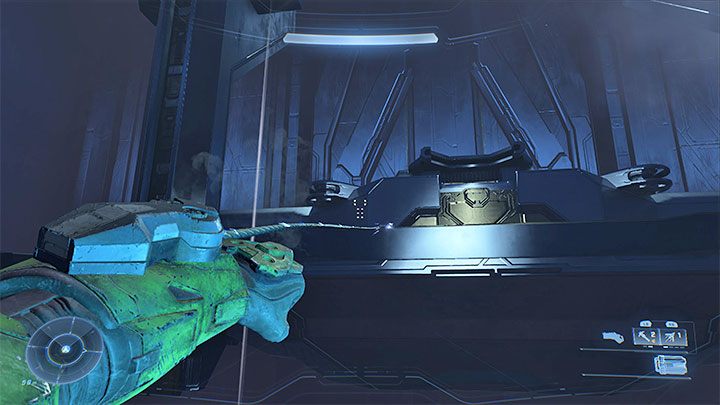 Obtaining one of the seeds involves an additional difficulty; after removing the seed from the slot, the bridge which was powered by the seed will be deactivated - Halo Infinite: Nexus - walkthrough - Main missions - Halo Infinite Guide
