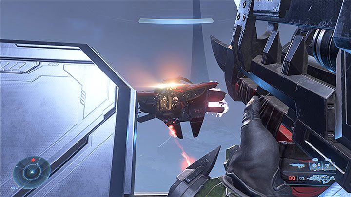 After winning the boss battle, use the new terminal and you will receive another mission objective - Halo Infinite: The Command Spire - walkthrough - Main missions - Halo Infinite Guide