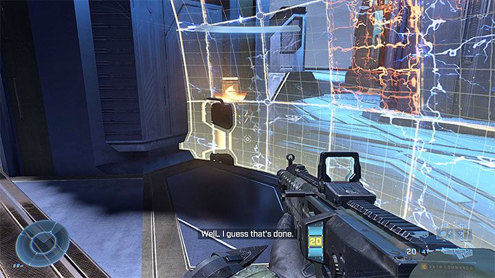 It is very important for you to avoid the fire of the flying machines - Halo Infinite: The Command Spire - walkthrough - Main missions - Halo Infinite Guide