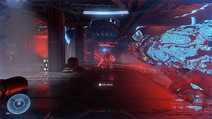 Jega ' Rdomnai is one of the Banished that uses optical camouflage to avoid being detected by the Master Chief - Halo Infinite: House of Reckoning - walkthrough - Main missions - Halo Infinite Guide