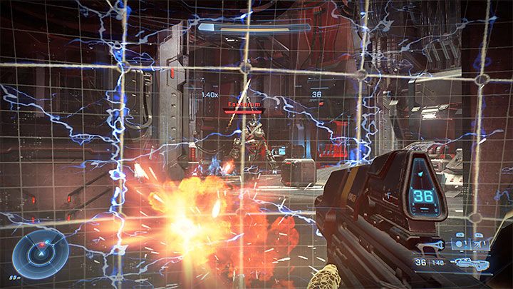 We don't recommend using heavy weapons that are held in both hands at once - Halo Infinite: House of Reckoning - walkthrough - Main missions - Halo Infinite Guide