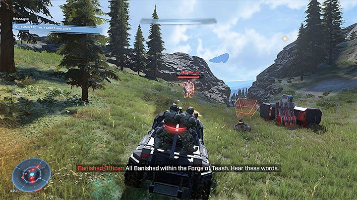 Targets are often accompanied by guards - Halo Infinite: High-value Targets - walkthrough - Side tasks - Halo Infinite Guide