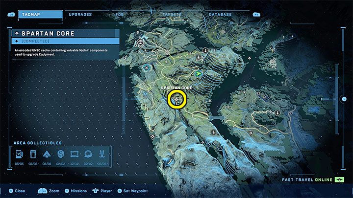 The Core can be found while exploring the Ransom Keep outpost - Halo Infinite: FOB bases and single secrets (Lockdown) - all skulls, audio logs - Lockdown - Halo Infinite Guide