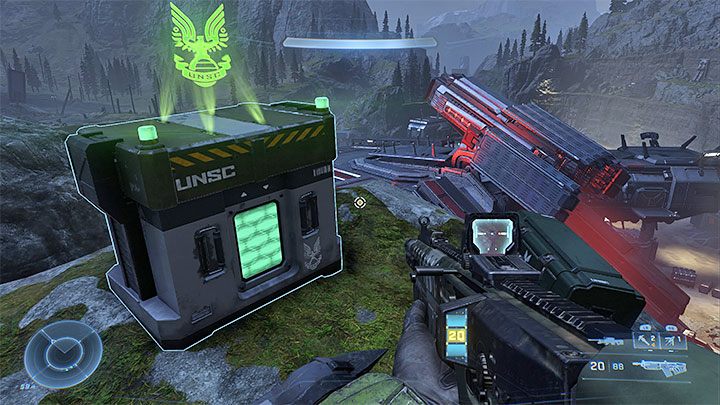 The core is located on a hill southwest of the excavation site - Halo Infinite: Excavation Site (Connections) - all collectibles, Spartan cores - Connections - Halo Infinite Guide