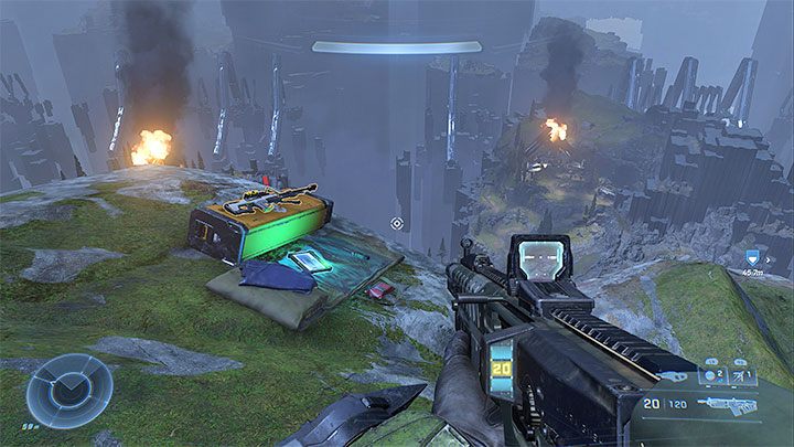 This audio log can be found on top of a hill in the northern part of the Graveyards, to the west of the northern AA gun - Halo Infinite: Pelican Down (Graveyards) - all Spartan Cores, Audio Logs - Graveyards - Halo Infinite Guide