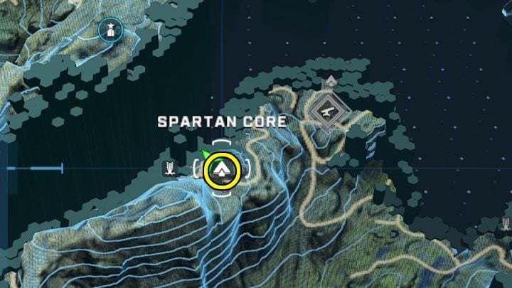 This core can be found on top of a hill in the northern part of the Graveyards, to the west of the northern AA gun - Halo Infinite: Pelican Down (Graveyards) - all Spartan Cores, Audio Logs - Graveyards - Halo Infinite Guide