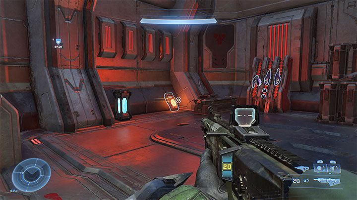 The audio log is in a building south of the eastern AA gun, as shown on picture 1 - Halo Infinite: Pelican Down (Graveyards) - all Spartan Cores, Audio Logs - Graveyards - Halo Infinite Guide