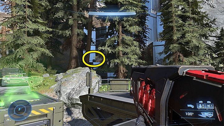 The audio log is adjacent to the FOB Golf base - Halo Infinite: RevEvacuation erie Category - all Spartan Audio Logs - Spartan audio recordings - Halo Infinite Guide