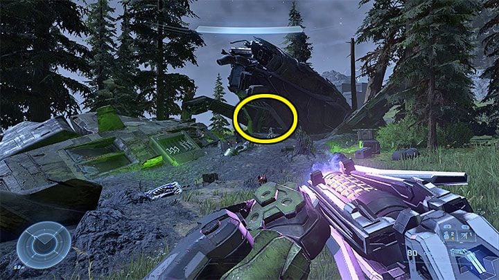 An audio log is near the place, where you help the Thunder Squad - Halo Infinite: Ringfall Category - all Spartan Audio Logs - Spartan audio recordings - Halo Infinite Guide