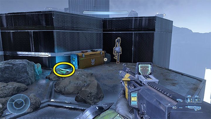 The audio log is on the southern end of the map, next to the armory icon, and southwest of one of the markers related to the storyline - Halo Infinite: Ringfall Category - all Spartan Audio Logs - Spartan audio recordings - Halo Infinite Guide