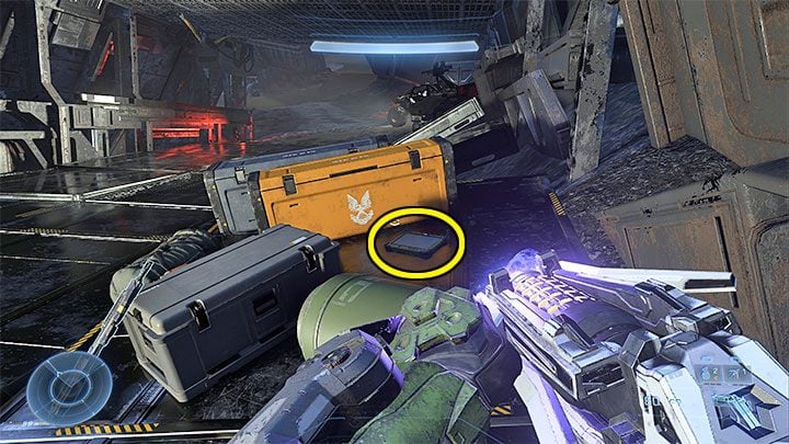 The audio log is nearby the main mission marker in the Graveyard area, and you can explore this place anytime during the game - Halo Infinite: Reverie Category - all Spartan Audio Logs - Spartan audio recordings - Halo Infinite Guide