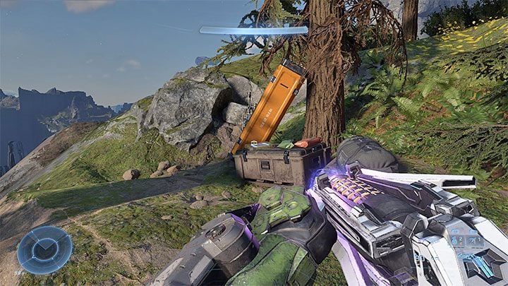 You can find the audio log on a hill northwest of the FOB Bravo base - Halo Infinite: Reverie Category - all Spartan Audio Logs - Spartan audio recordings - Halo Infinite Guide