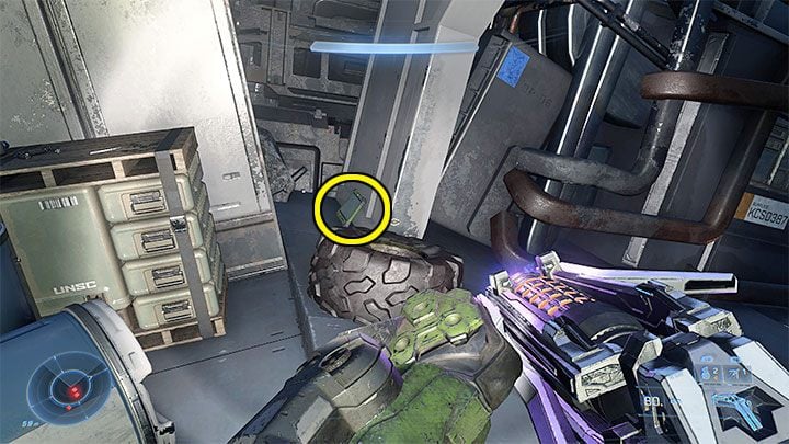 The audio log is near the main mission marker in the Graveyard area, and you can explore it also later in the campaign - Halo Infinite: Retaliation Category - all Spartan Audio Logs - Spartan audio recordings - Halo Infinite Guide