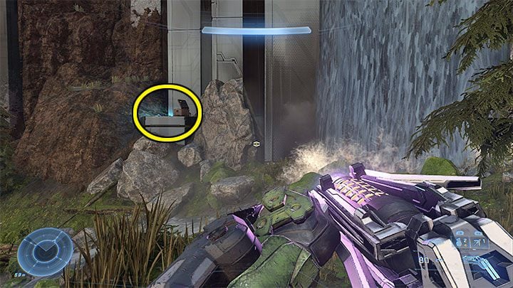 The audio log is west of the FOB Juliet base - Halo Infinite: Scattered category - all Spartan Audio Logs - Spartan audio recordings - Halo Infinite Guide