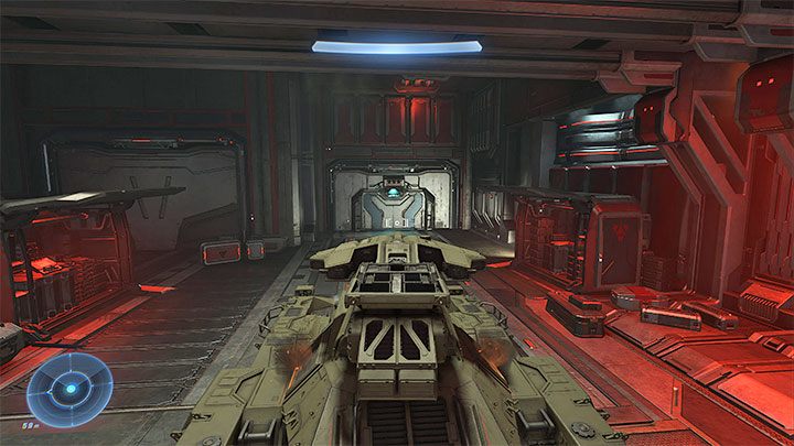 The only thing that matters is to park the Scorpion in front of the House of Reckoning building - an example of proper parking is shown in the picture - Halo Infinite: Bring Shiela Home Safely - how to get trophy? - Appendix - Halo Infinite Guide