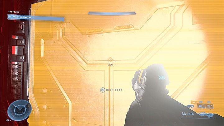 In the next area you'll find a Spartan Helmet and a Threat Sensor - further upgrades for Master Chief's equipment - Halo Infinite: The Tower - walkthrough, solution - Main missions - Halo Infinite Guide