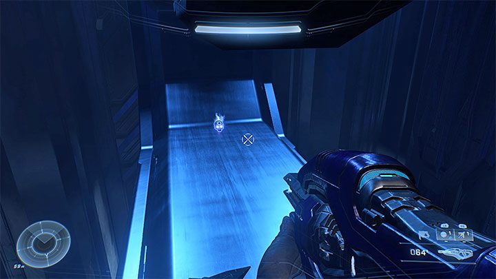 You should ultimately climb to the shelf shown in picture 1 - Halo Infinite: Foundations (Ringfall) - collectibles, Skulls, Audio Logs - Fallout - Halo Infinite Guide